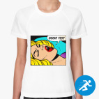 Женская спортивная футболка