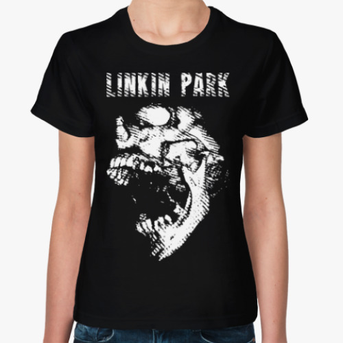 Женская футболка с принтом Linkin Park Brutal
