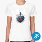 Женская спортивная футболка