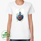 Женская футболка органик