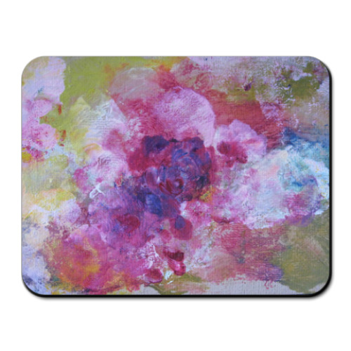 Коврик для мыши с принтом Розовое настроение