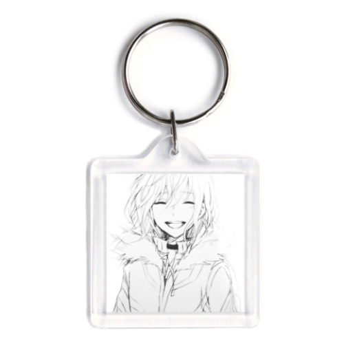 Брелок с принтом Аниме Улыбка