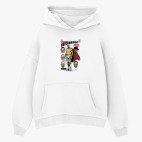 Толстовка худи оверсайз