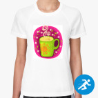 Женская спортивная футболка