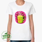 Женская футболка органик