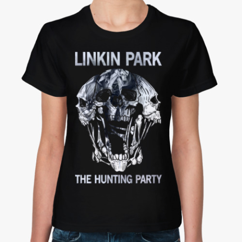 Женская футболка с принтом Linkin Park The Hunting Party