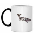 Кружка двухцветная