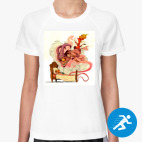 Женская спортивная футболка