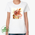 Женская футболка органик