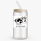 Банка с бамбуковой крышкой