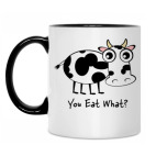 Кружка двухцветная