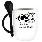 Кружка с ложкой