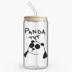 Банка с бамбуковой крышкой