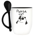 Кружка с ложкой