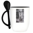 Кружка с ложкой