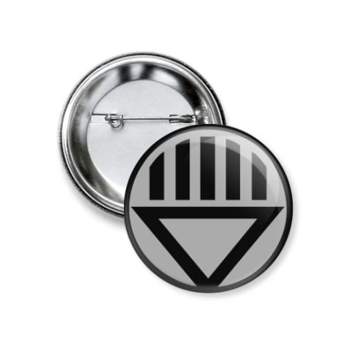 Значок 37мм с принтом Black lantern