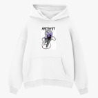 Толстовка худи оверсайз