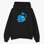 Толстовка худи оверсайз