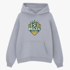 Толстовка худи оверсайз