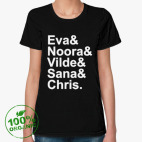 Женская футболка органик