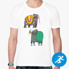 Мужская спортивная футболка