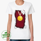 Женская футболка органик