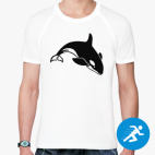 Мужская спортивная футболка