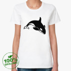 Женская футболка органик