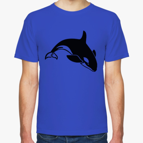 Футболка с принтом Касатка