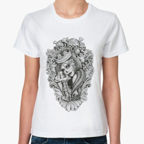 Классическая футболка с принтом Mouses Crown