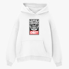 Толстовка худи оверсайз