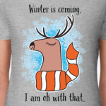 Зима приближается. Умчи меня туда, лесной олень!