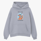 Толстовка худи оверсайз