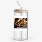 Банка с бамбуковой крышкой