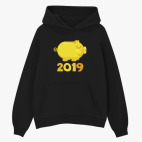 Толстовка худи оверсайз