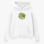 Толстовка худи оверсайз