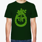 Подкова и клевер на счастье