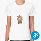Женская спортивная футболка