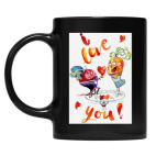 Кружка цветная UV-DTF