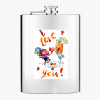 Фляжка стальная