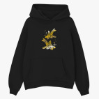 Толстовка худи оверсайз