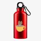 Металлическая бутылка 400 мл UV-DTF