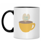 Кружка двухцветная