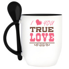 Кружка с ложкой