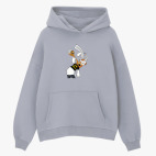 Толстовка худи оверсайз