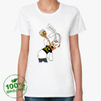 Женская футболка органик