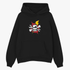 Толстовка худи оверсайз