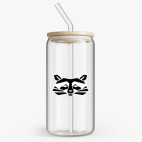 Банка с бамбуковой крышкой