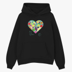 Толстовка худи оверсайз