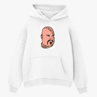 Толстовка худи оверсайз